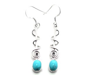 Stylish Dangling Turquoise