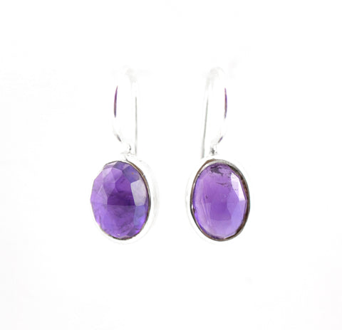 Delicate Amethyst Earrings