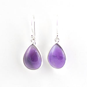 Classic Amethyst teardrop Earrings